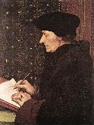 HOLBEIN, Hans the Younger Erasmus f oil painting